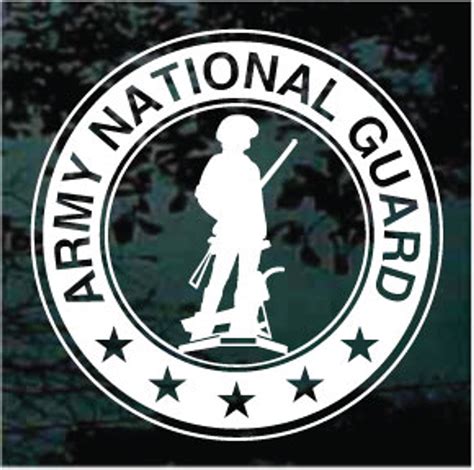 National Guard Emblem Sticker